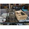Image 1 : Large lot of decorative metal candle holders