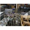 Image 2 : Large lot of decorative metal candle holders
