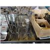 Image 3 : Large lot of decorative metal candle holders