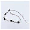 Image 2 : STERLING SILVER GENUINE SAPPHIRE AND CZ BRACELET W/ APPRAISAL $850