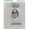 Image 1 : STERLING SILVER MOTHER OF PEARL PENDANT W/ CHAIN RETAIL $250