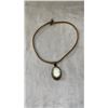 Image 2 : POLY RING AND NECKLACE WITH PENDENT MARKED 925 SILVER