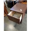Image 2 : 2 drawer wood filing cabinet