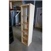 Image 1 : MAPLE OPEN SHELF - 6 FOOT TALL, 17 INCHES WIDE, 15.5 INCHES DEEP