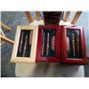 Image 2 : 6 golf pen and pocket knife sets with Wood Lamp
