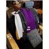 Image 2 : Lot of sweaters, tshirts, long sleeve shirts with tablet case, handbags and laptop bags