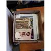 Image 8 : TRAY OF POSTCARDS, SMALL VASES AND JEWELRY BOXES