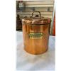 Image 8 : 5 COPPER CANNISTERS