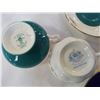 Image 8 : Five china cups and saucers Royal Albert ,stafford shire and spode