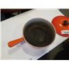 Image 2 : LA CREUSET ENAMELED CAST IRON POT WITH LID