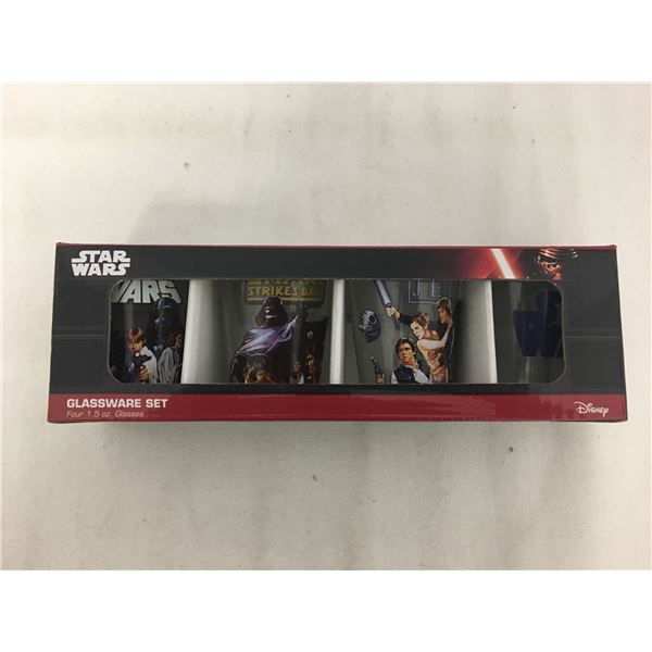 New 4pk star wars shooter glasses