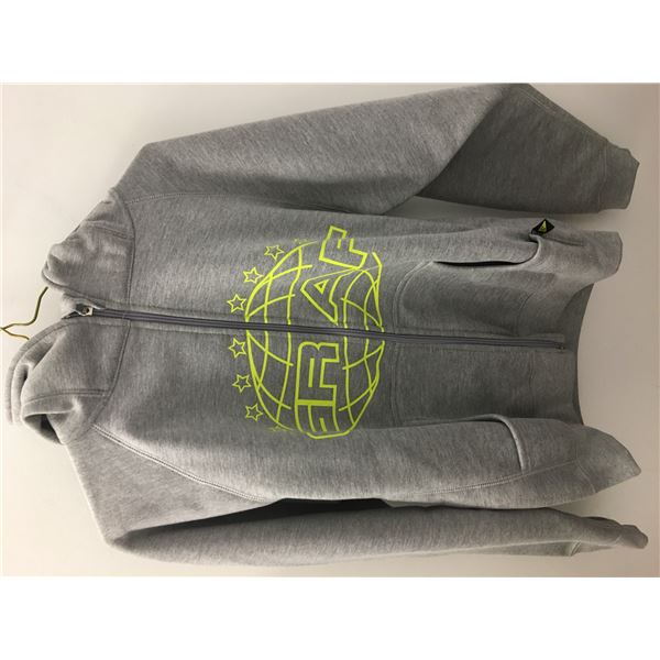 New graff hoodie grey sz.xsm
