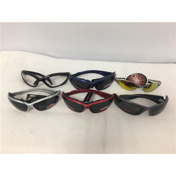 6 pairs of new sunglasses