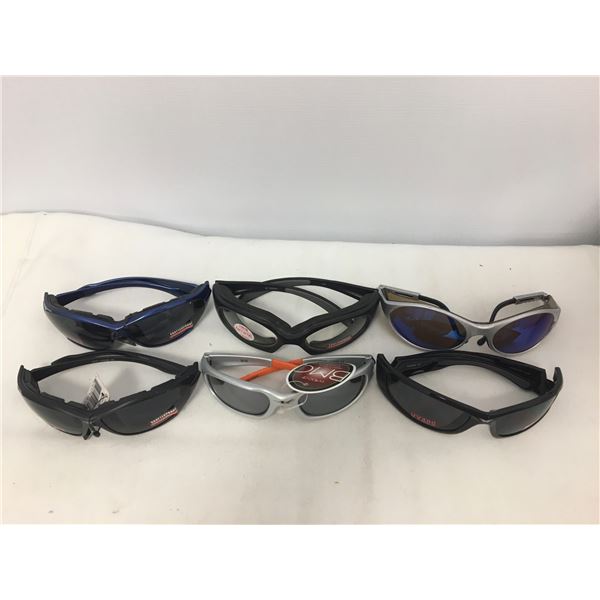 6 pairs of new sunglasses