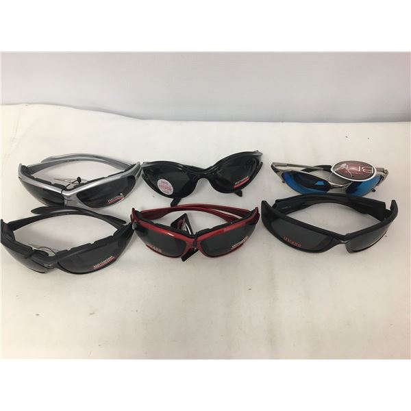 6 pairs of new sunglasses