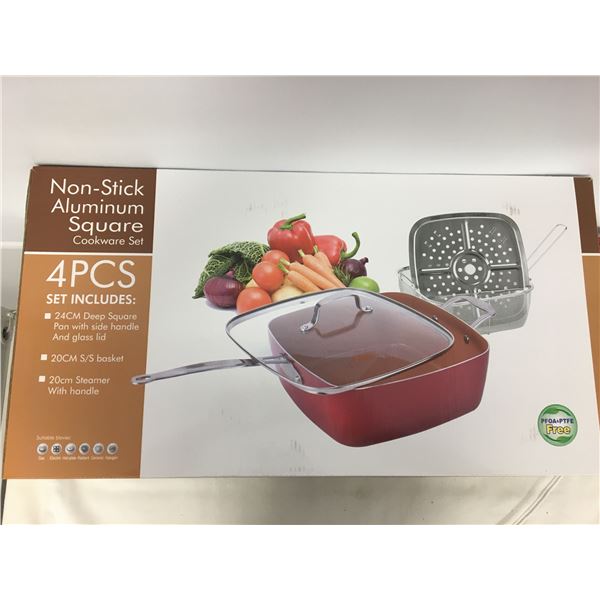 New non stick aluminum cookware set