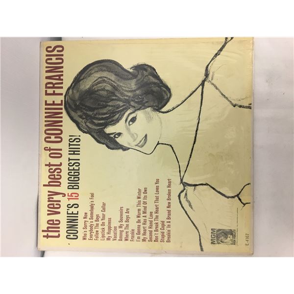 Best of connie francis record