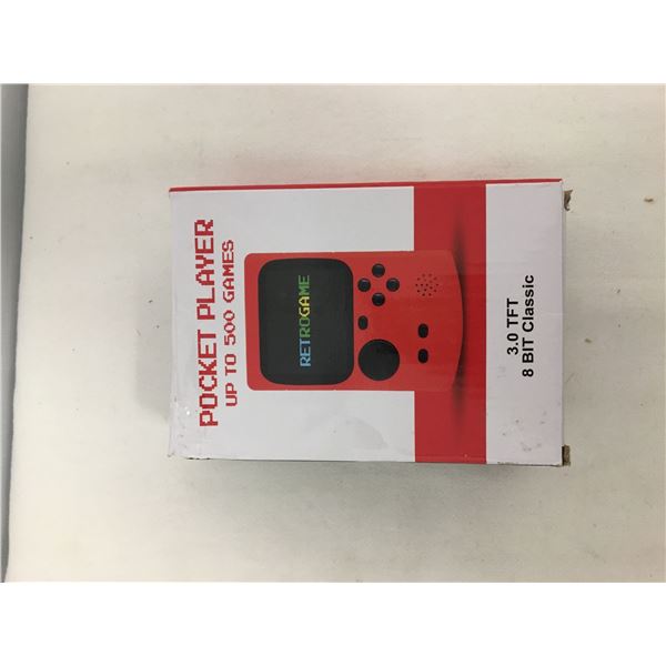 New pocket player 500 games