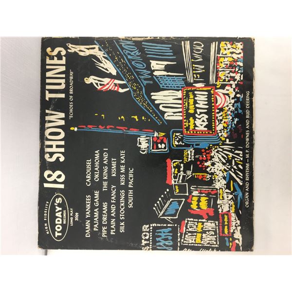 18 show tunes record