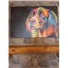 Image 2 : Colorful Dog on Canvas