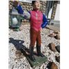 Image 2 : Jockey 44"H x 25"W x 30" D Lawn Ornament