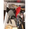 Image 2 : Approx 50 Plastic Pieces Spatulas/Whisks/Spoons/Tongs/Ladels/Strainers/Masher etc….
