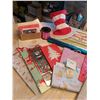 Image 3 : Assorted Gift wrap, bags, ribbon, cards + hats