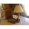 Image 1 : Wood/Teak Décor X3 (Lamp, Cabinet, Box)