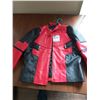 Image 1 : Superior Leather Jacket Red & Black (XXL)
