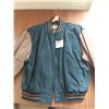 Image 1 : Colebrook Two-Tone Leather Jacket (XXL)