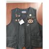 Image 1 : Leather Riding Vest (XXXL)