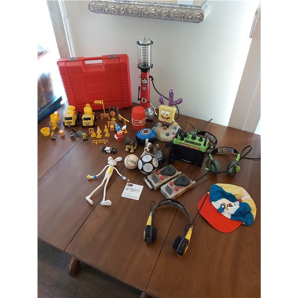 Assorted Toys and Walkie Talkies