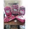 Image 1 : 5 Piece Hello Kitty Luggage Set