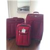 Image 1 : 3 Piece Luggage Set (Red)