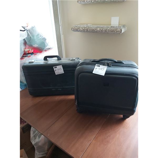 2 Piece Luggage Set (Black)