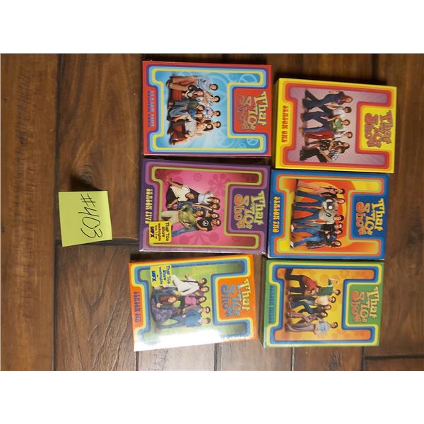 "That 70's Show Box Set 1-5 Inclusive.