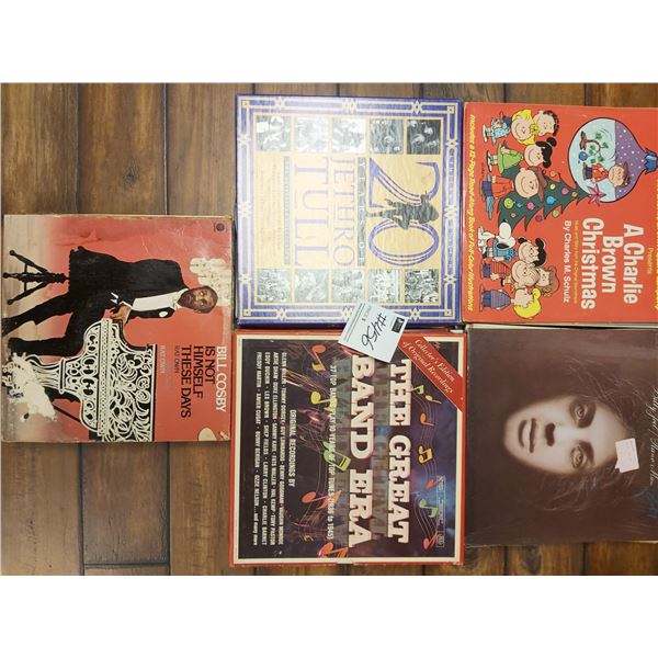 50 Assorted Record Albums