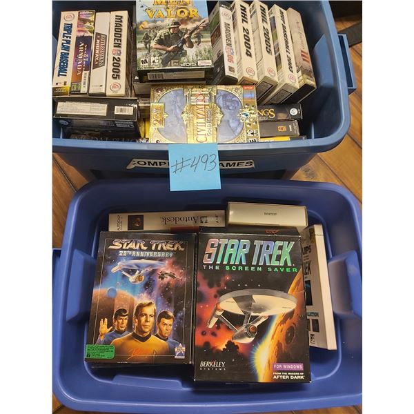 Assorted Computer Games & Software.