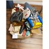 Image 1 : Box of Assorted Toys. Jet Fighter, Airplanes, Millenium Falcon Game, Battleship Game, Stratego etc?.