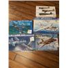 Image 1 : 5 Airplanes. B-25J Mitchell. - Vought F4U-4 Corsair. - SBD-3 Dauntless Midway. - USS A-7E Corsair II