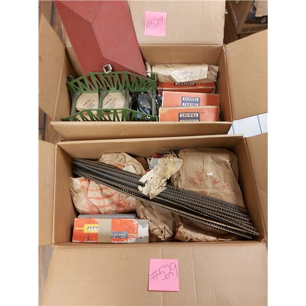 Lionel Electric Train Set with Buildings & Track.