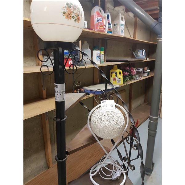 Winding Stairs Shelf Unit + Lamp