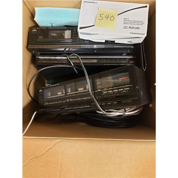 Fisher Tapedecks x2 - Stereo System