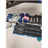 Image 1 : Progression Fitness Weight Bench & Assorted Weights