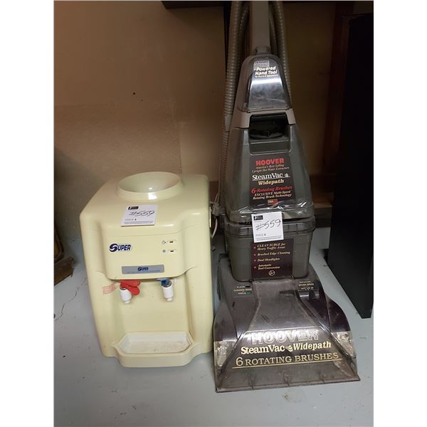 Hoover Steamvac Super Hot/Cold Water Dispenser & Steam Shark