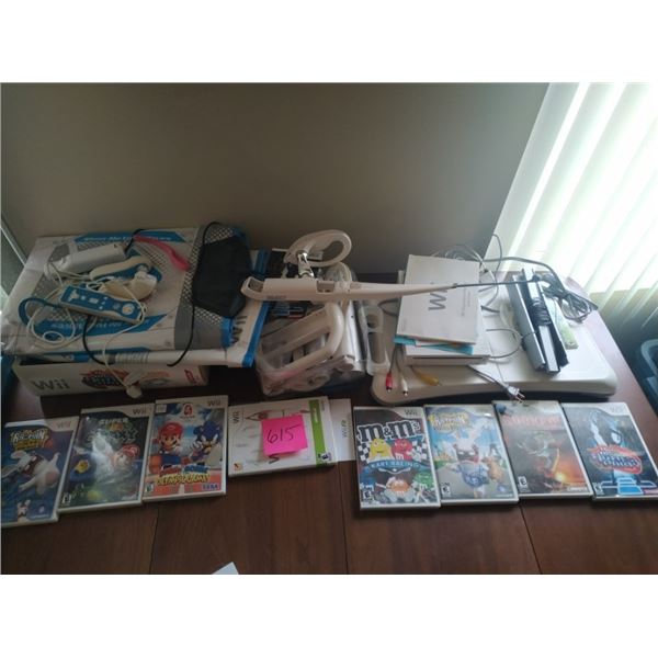 WII & WII FIT + Accessories & Games