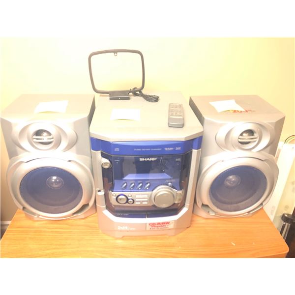 Sharp Stereo System