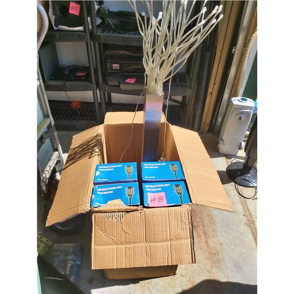 LED Solar Torch Lights Group 