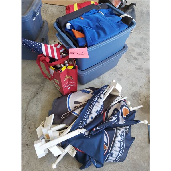 Assorted Flags of Assorted Sizes