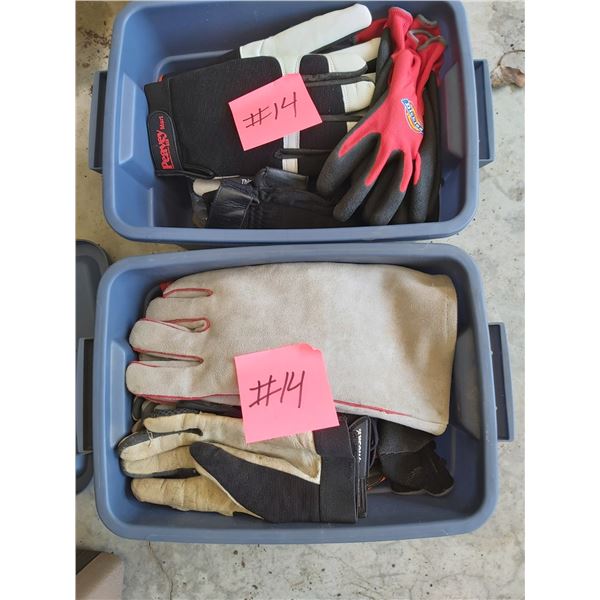 Assorted Work Gloves